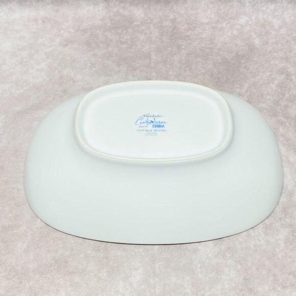 Noritake Cook N Serve Blue Orchard 10" Vegetable Bowl China 6695 - Picture 6 of 10